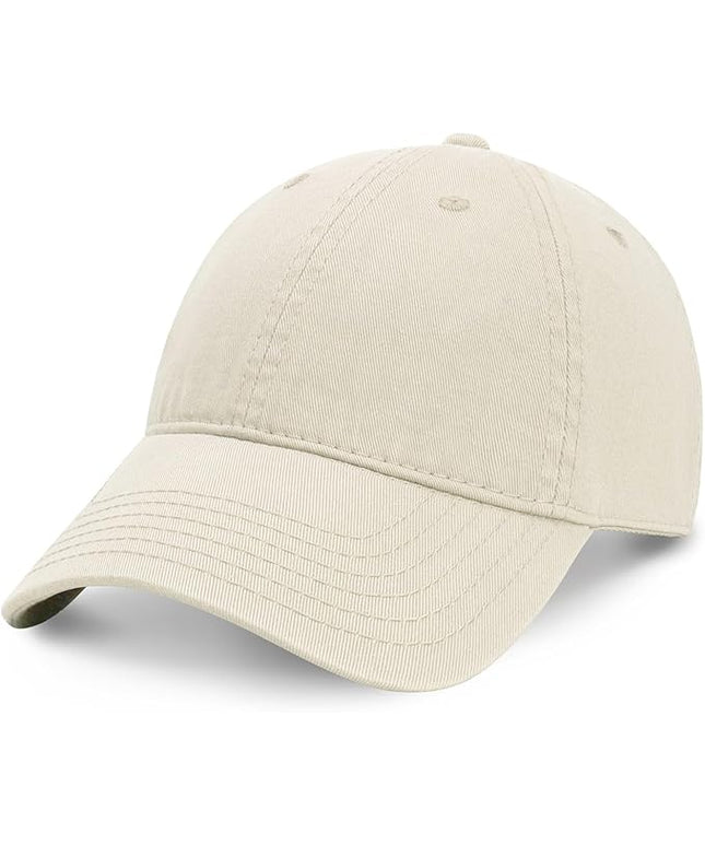 CHOK.LIDS Everyday Premium Dad Hat Unisex Cotton Baseball Cap for Men and Women Adjustable Lightweight Polo Style Curved Brim