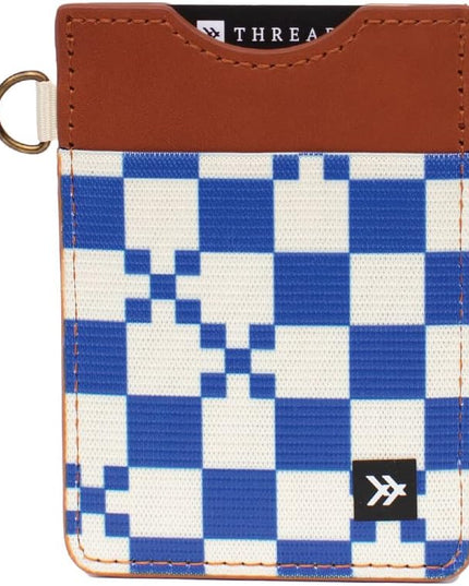 Thread Wallets Ultra Slim Card Holder Wallet - Slim Wallet for Women & Men - Minimalist Wallets for Women - Small Wallet for Women & Men - Modern Credit Card Organizer Mini Wallet (Odyssey)