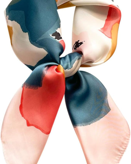 Satin Bandanas Head Scarf For Women Hair Scarves Accessories Lightweight Fashion Wrap Neck Silk Sleeping Headscarf