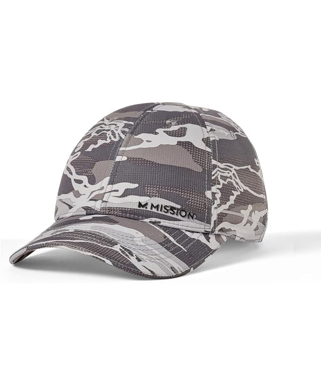 MISSION Cooling UPF Performance Hat - Unisex One Size Cap for Workouts, Golf & Running - Sweat & Water Activated Technology