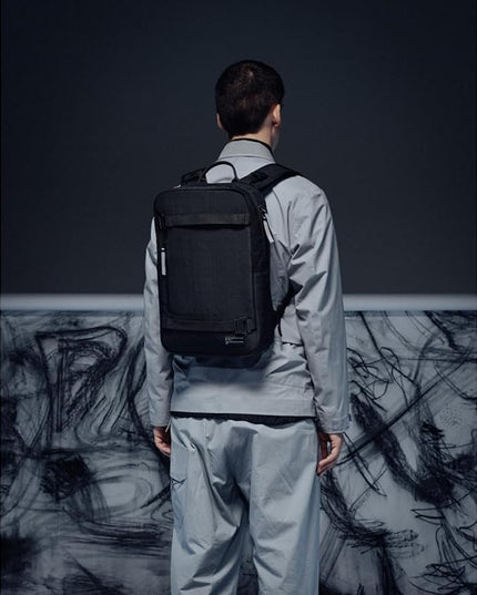 Db Journey Daypack - Slim Backpack with Laptop Compartment, Water Bottle Pocket, Minimalist Lightweight Work Backpack for Work, Travel & Gym, 17L - Charcoal Grey