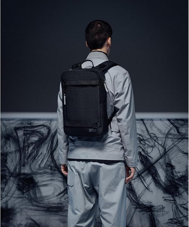 Db Journey Daypack - Slim Backpack with Laptop Compartment, Water Bottle Pocket, Minimalist Lightweight Work Backpack for Work, Travel & Gym, 17L - Charcoal Grey