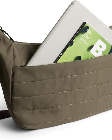 Bellroy Laneway Crescent Bag (12 liter streamlined, crescent crossbody with internal and external pockets, adjustable strap and surprising storage) - SeaKelp