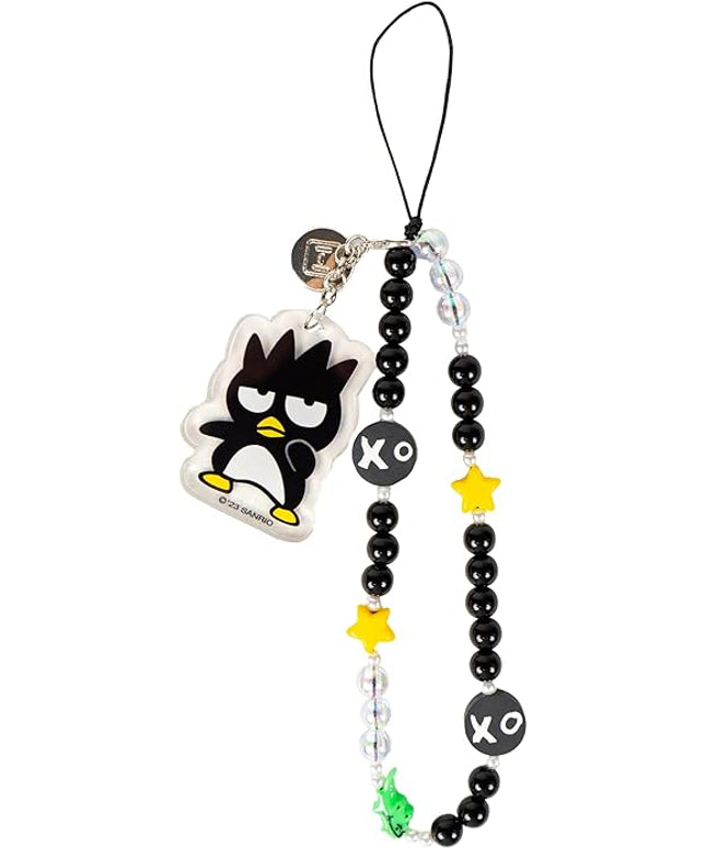 iFace Hello Kitty and Friends Beaded Wristlet Universal Phone Charm Strap - Cute Wrist Chain Lanyard Aesthetic Decor Strap for Cell Phone Camera Keys AirPods Keychains