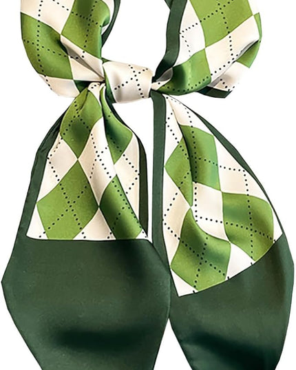 Purse Scarf For Handbags Head Scarves For Women's Hair Bags Scarfs Long Skinny Scarves Fashion Silky