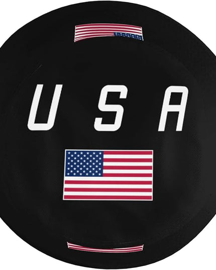 Funny Flag Bucket Hat for Men Women, Fisherman Hats Packable Fashion Sun Cap for Travel Outdoor Beach Boys Girls