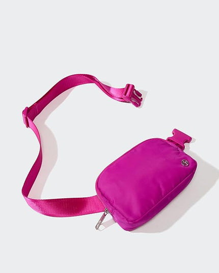 Pander Everywhere Belt Bag for Women, Fashion Waist Packs, Crossbody Bags with Adjustable Strap (Grape Purple)