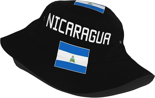 Funny Flag Bucket Hat for Men Women, Fisherman Hats Packable Fashion Sun Cap for Travel Outdoor Beach Boys Girls