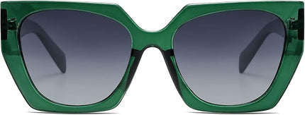 SOJOS Large Oversized Polarized Sunglasses for Women, Big Designer Womens Trendy Square Shades SJ2205