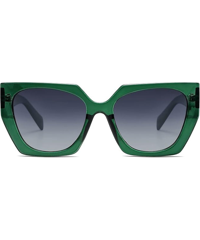 SOJOS Large Oversized Polarized Sunglasses for Women, Big Designer Womens Trendy Square Shades SJ2205