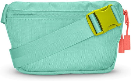 Baboon to the Moon Fanny Pack Full Size 3L Water Repellent Waist Bag Crossbody Belt Bag Lightweight Travel Everyday Bag for Men Women, Aqua Drift