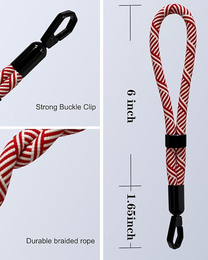 Phone Lanyard, 2 Pack Adjustable Cell Phone Lanyard Hand Phone Wrist Strap with Tether Tabs for Smartphones