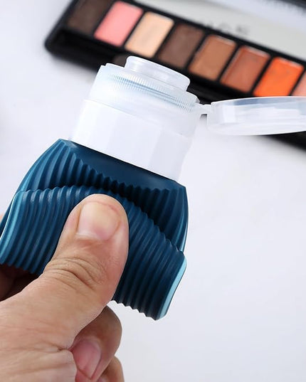 Travel Bottles for Toiletries, Tsa Approved 3oz Portable Travel Bottles, BPA Free Leak Proof Squeezable Silicone Travel Size Containers, Travel Accessories with Clear Toiletry Bag (4 Pack)