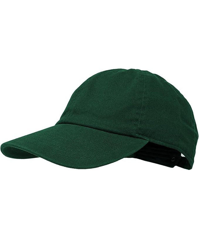 Glory Max 100% Cotton Baseball Cap Classic Plain Low Profile Golf Dad Hat Buckle Adjustable