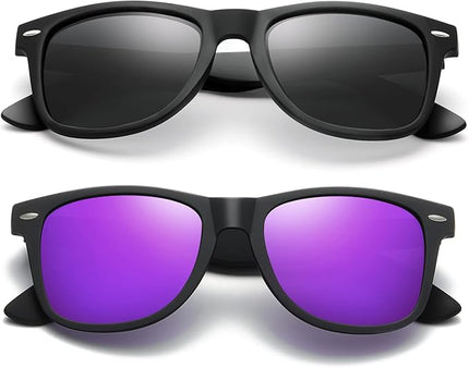 Polarized Sunglasses Womens Men - Sun glasses Fashion Trendy Driving Fishing UV Blocking UV400 Protection