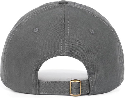 Zylioo XL XXL Oversize Baseball Cap, 100% Cotton Adjustable Dad Hat for Big Heads 23.5"-25.5", Soft Crown Large Size Cap