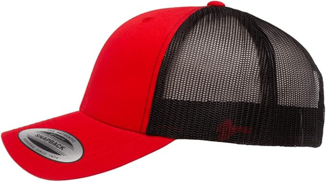 Mrlahat 6606 Yupoong Classics Retro Trucker Cap with Black Bandana