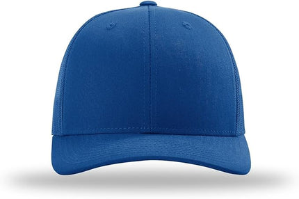 Richardson 112 Trucker Hat - Premium Adjustable Snapback Hat - Structured Six Panel Richardson Blank Caps