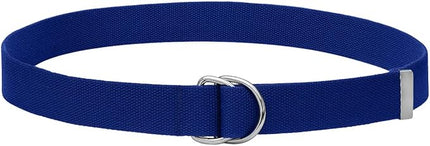 Falari Canvas Web Belt Metal Double D Ring Buckle for Men Women Casual Cloth Military Style Belt 1 1/2" Wide