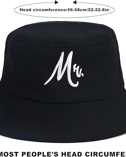XYIYI Fashion Embroidery Bucket Hat Cotton Beach Fisherman Hats for Women Girls
