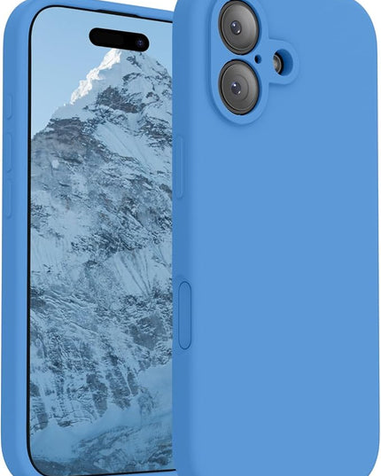 FireNova Magnetic for iPhone 17 Case, Compatible with MagSafe, [Integrated Silicone Camera Control Button] [Camera Protection] Anti-Scratch Microfiber Lining Phone Case, 6.3", Blue