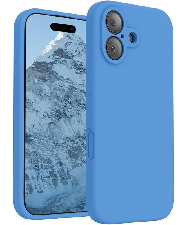FireNova Magnetic for iPhone 17 Case, Compatible with MagSafe, [Integrated Silicone Camera Control Button] [Camera Protection] Anti-Scratch Microfiber Lining Phone Case, 6.3", Blue
