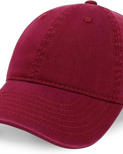 CHOK.LIDS Everyday Premium Dad Hat Unisex Cotton Baseball Cap for Men and Women Adjustable Lightweight Polo Style Curved Brim