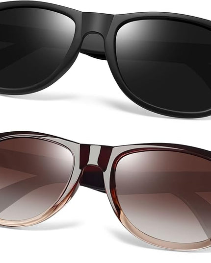 Joopin Square Sunglasses Polarized UV Protection Trendy Designer Sun Glasses Men Women