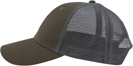 TSSGBL Classic Mesh Trucker Hat, Small & OSFM & XXL Options, Men Women Basic Adjustable Snapback Plain Blank Baseball Cap