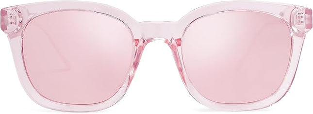 SOJOS Classic Square Polarized Sunglasses Womens Mens Retro Trendy UV400 Sunnies SJ2050