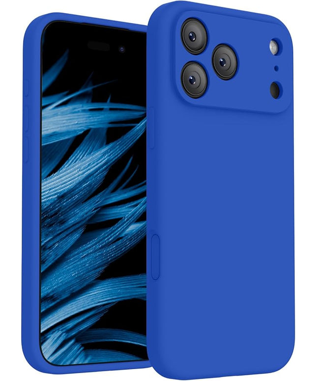 FireNova Magnetic for iPhone 17 Pro Case, Compatible with MagSafe, [Integrated Silicone Camera Control Button] [Camera Protection] Anti-Scratch Microfiber Lining Phone Case, 6.3", Klein Blue