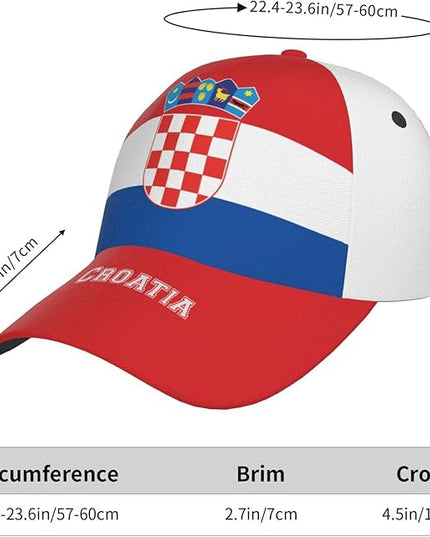 Cute Flag Hats Adjustable Baseball Snapback Hat Caps Trucker for Men Women