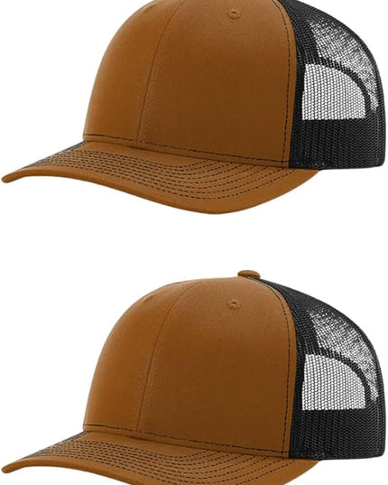 Richardson 112 Classic Six-Panel Adjustable Snapback Trucker Cap | Bulk Packs Available