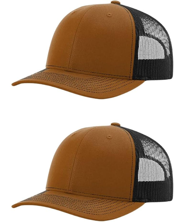 Richardson 112 Classic Six-Panel Adjustable Snapback Trucker Cap | Bulk Packs Available
