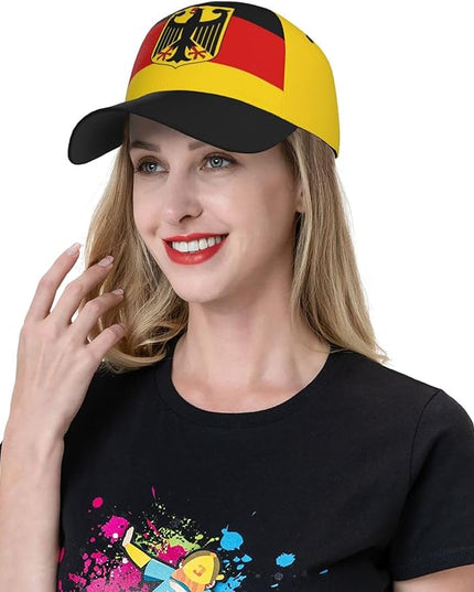Cute Flag Baseball Cap Hats for Women Men Trucker Hat Patriotic Adjustable Snapback Ball Cap Hat