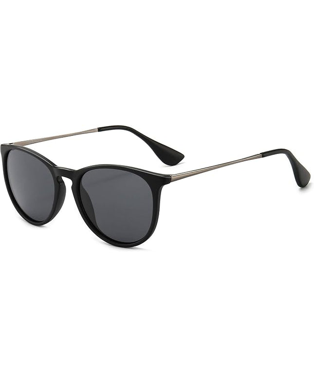 SUNGAIT Premium Vintage Round Sunglasses for Women Men Classic Retro Trendy Style