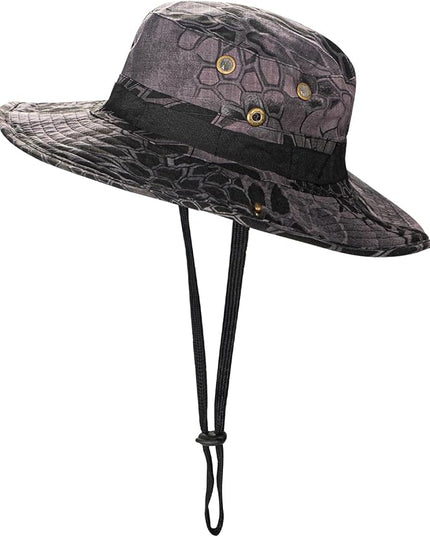 Sun Hats for Men Women Boonie Hat UPF 50+ Bucket Hat Wide Brim UV Protection Fishing Hiking Safari Outdoor Hats