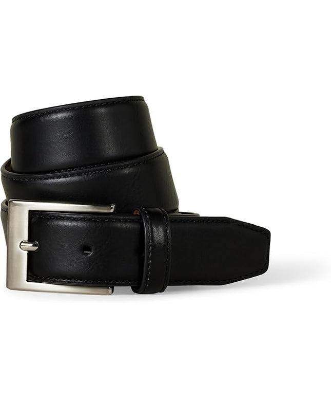 Amazon Essentials Men's Leather Belt, Classic Style
