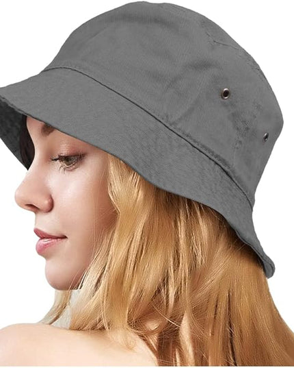 Unisex Bucket Small Brim Summer Beach UV Protective Packable Travel Hat