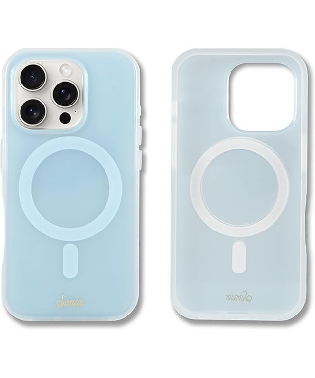 Sonix Case for iPhone 16 Pro | Compatible with MagSafe | 10ft Drop Tested | Jelly Sky Blue
