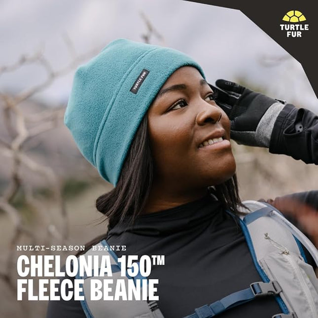 Turtle Fur Fleece Winter Beanie for Men and Women - Soft, Stretchy, Breathable Winter Hat That Won't Overheat Under Helmet