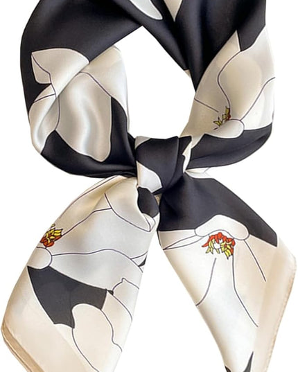 Satin Bandana Headscarf for Women Silky Hair Scarves for Fashion Lightweight
