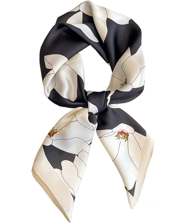 Satin Bandana Headscarf for Women Silky Hair Scarves for Fashion Lightweight