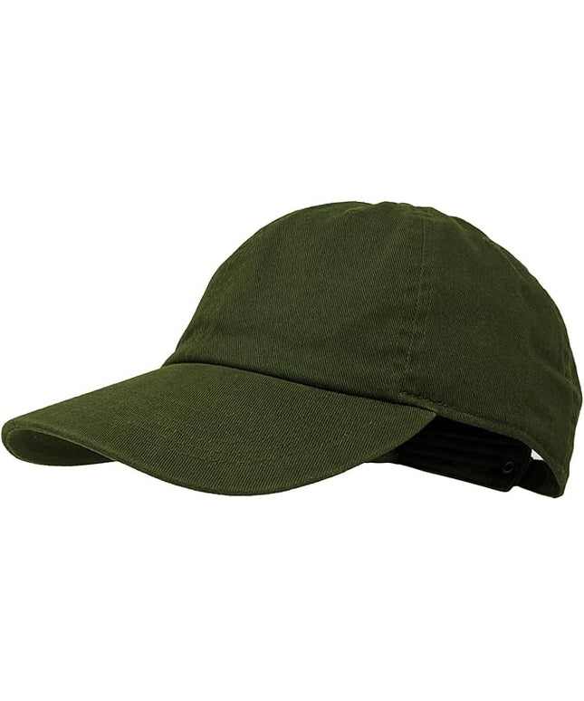 Glory Max 100% Cotton Baseball Cap Classic Plain Low Profile Golf Dad Hat Buckle Adjustable