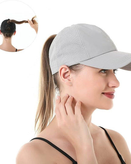 VOASTEK Running Hats for Men Baseball Cap Outdoor Essentials Runner Hat Jogging Cap Tennis Golf Workout Hats