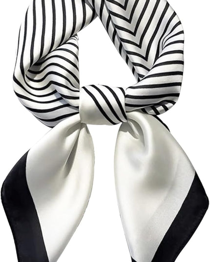 Satin Bandanas Head Scarf For Women Hair Scarves Accessories Lightweight Fashion Wrap Neck Silk Sleeping Headscarf
