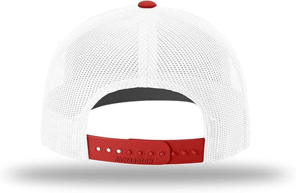Richardson 112 Trucker Hat - Premium Adjustable Snapback Hat - Structured Six Panel Richardson Blank Caps