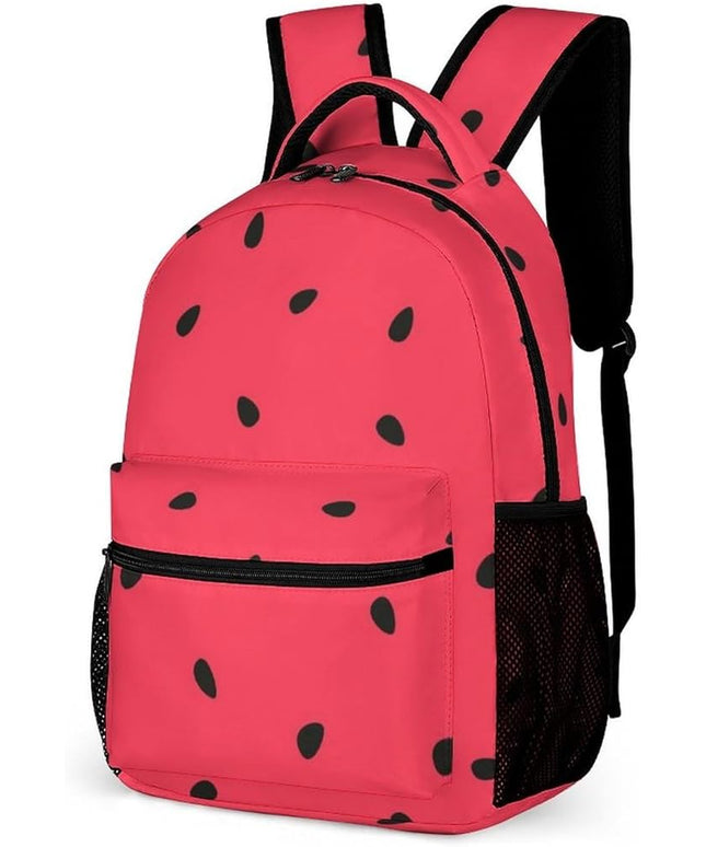 Fashion Watermelon Heart Backpack Lightweight Large Capacity Laptop Daybag for Travel Work