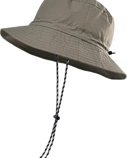 FEICUI Men Women Outdoor Bucket Hat Quick Dry Packable UV Protection Boonie Sun Hat