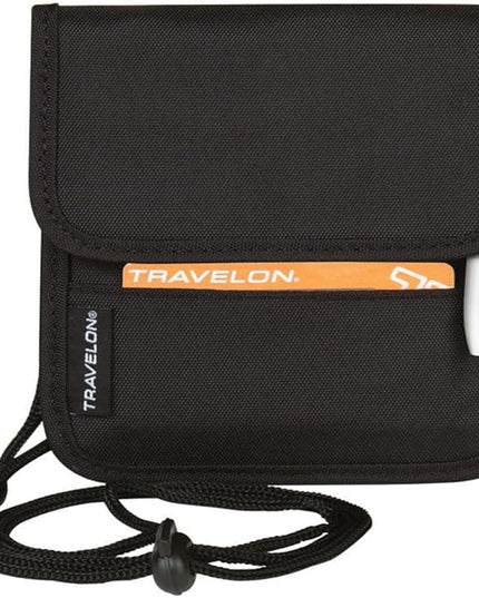 Travelon Folding ID and Boarding Pass Holder, Black, One Size